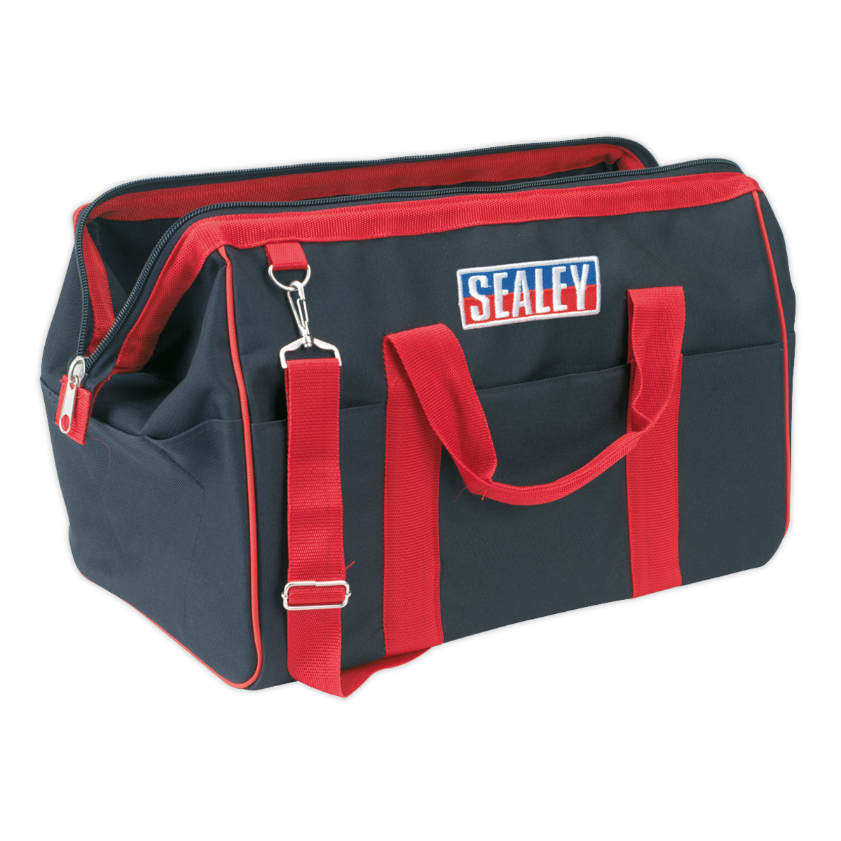 Sealey 500mm Heavy Duty Tool Storage Bag Tough Polyester Red/Black AP500