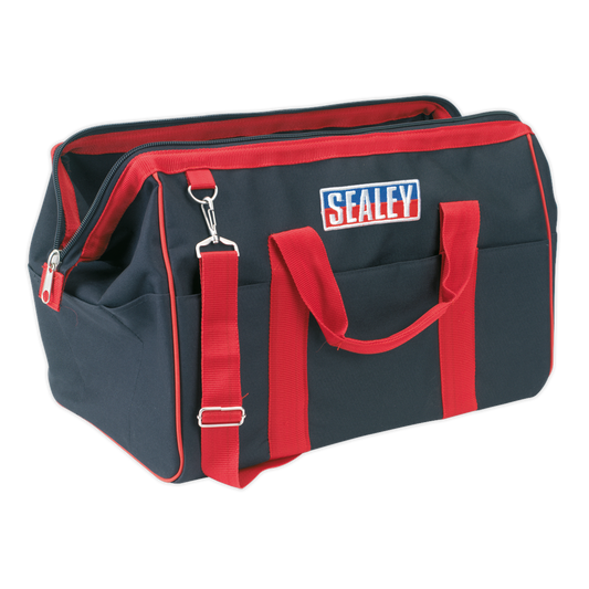 Sealey 500mm Heavy Duty Tool Storage Bag Tough Polyester Red/Black AP500