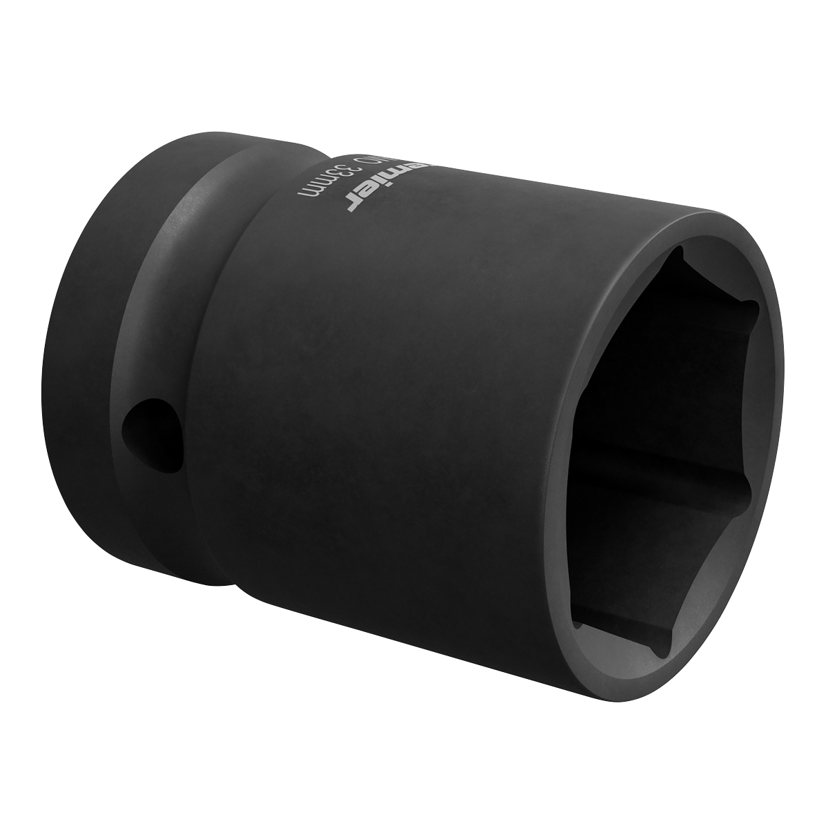 Sealey Impact Socket Tool 33mm 1" Square Drive ‎Corrosion Resistant Black IS133