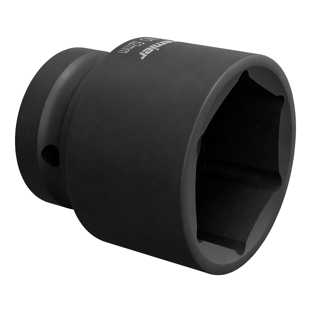 Sealey Impact Socket Tool 52mm 1" Square Drive ‎Corrosion Resistant Black IS152
