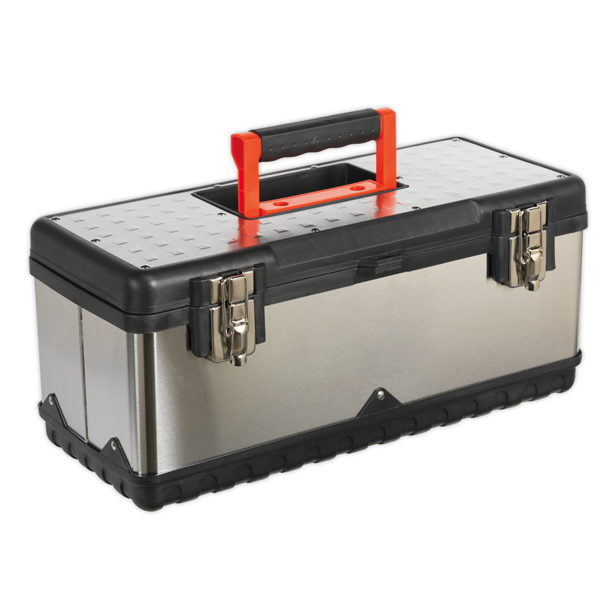 Sealey Stainless Steel Tool Box 505mm With Tote Tray Heavy Duty Stainless AP505S