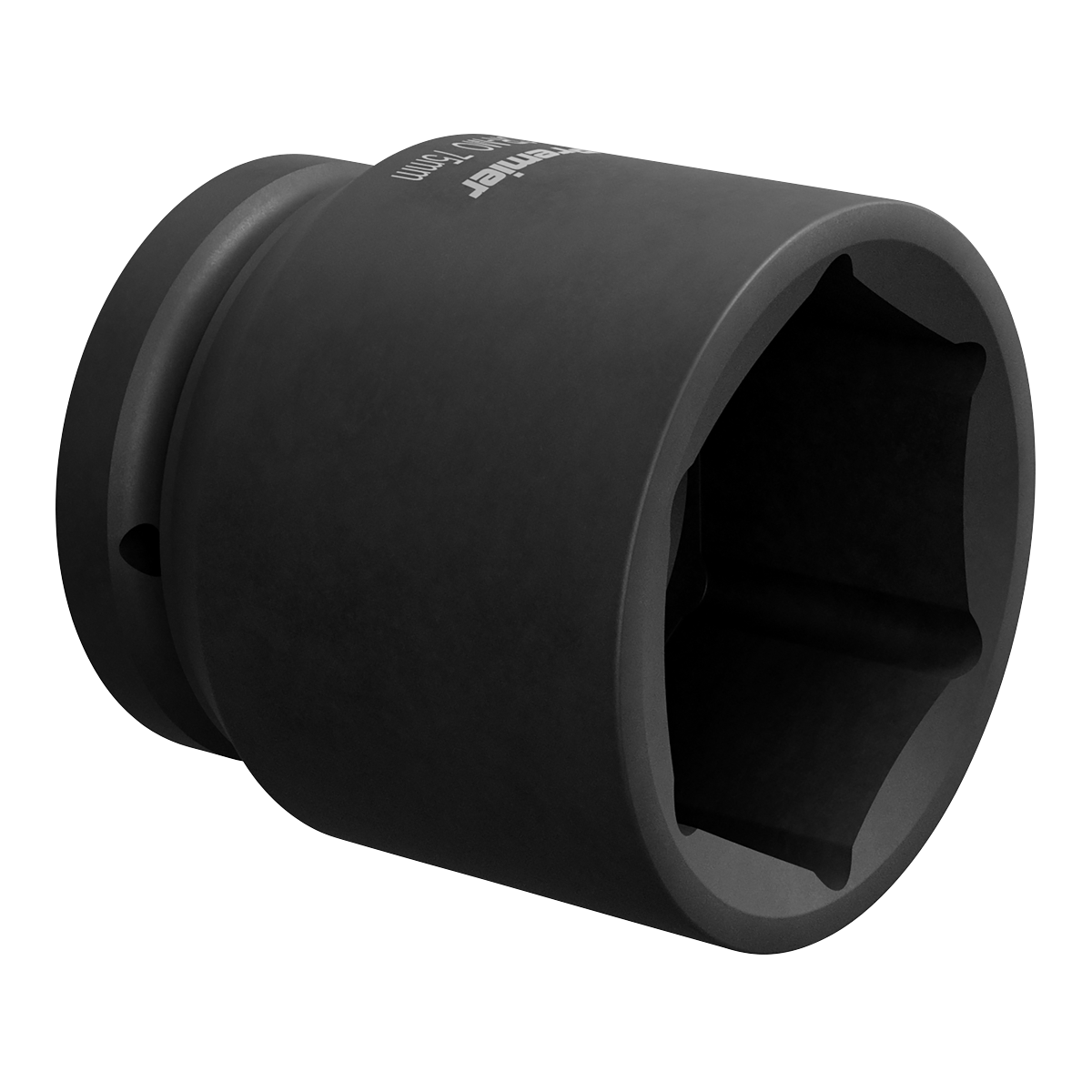 Sealey Impact Socket Tool 75mm 1" Square Drive ‎Corrosion Resistant Black IS175