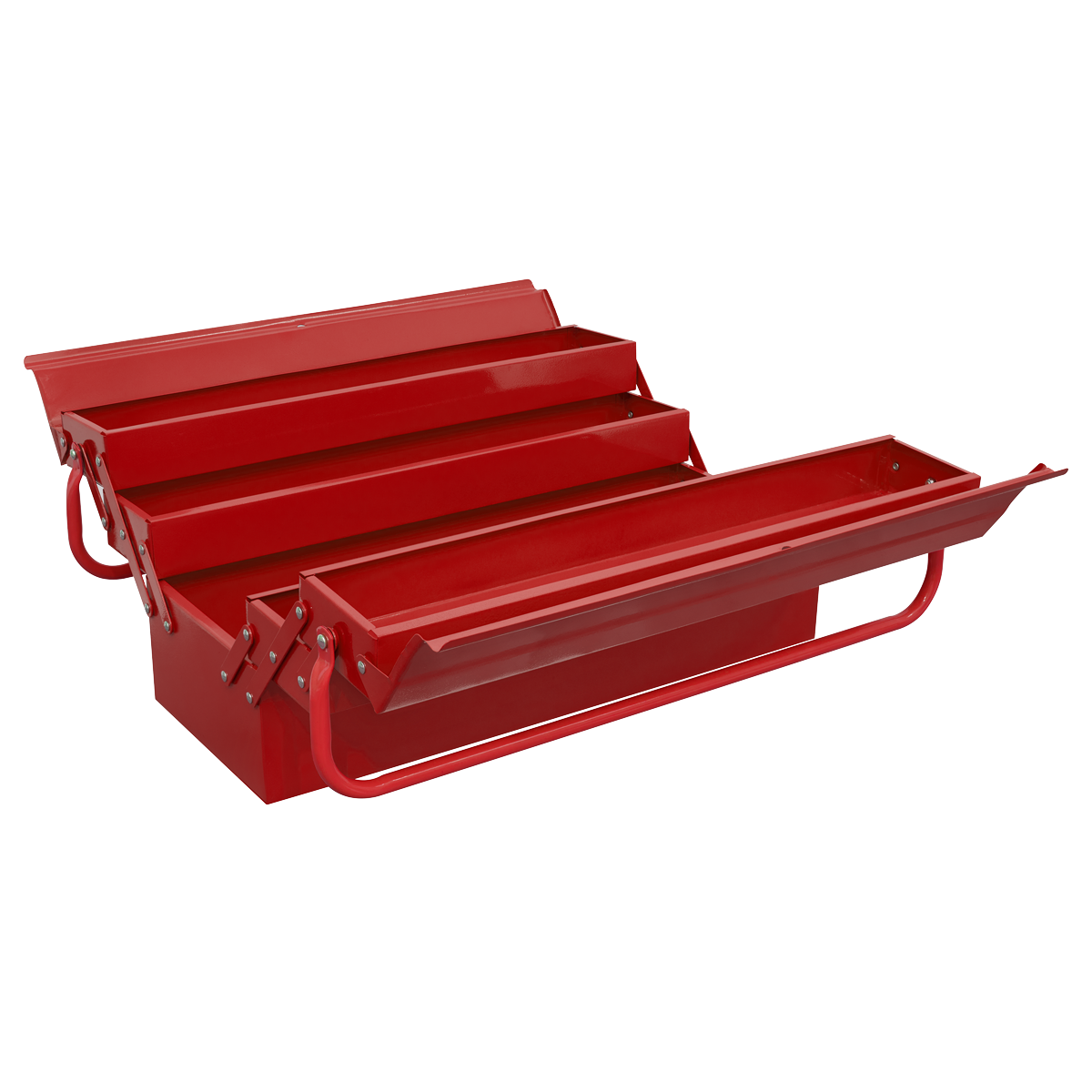 Sealey 530mm 4 Tray Cantilever Toolbox With Central Tool Storage Area AP521