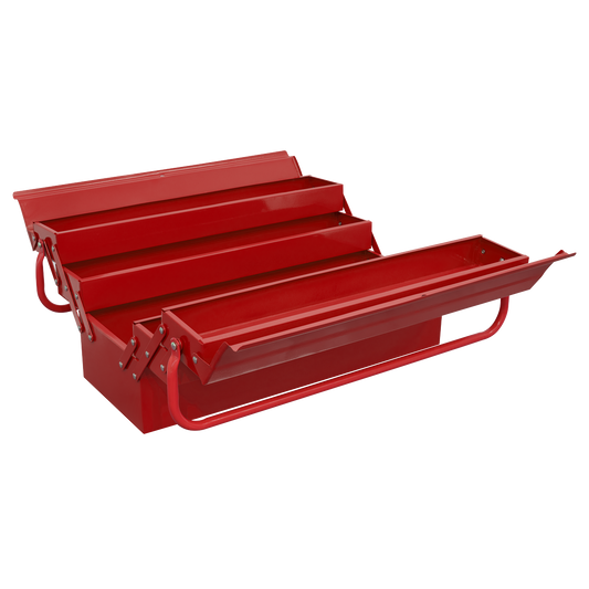 Sealey 530mm 4 Tray Cantilever Toolbox With Central Tool Storage Area AP521