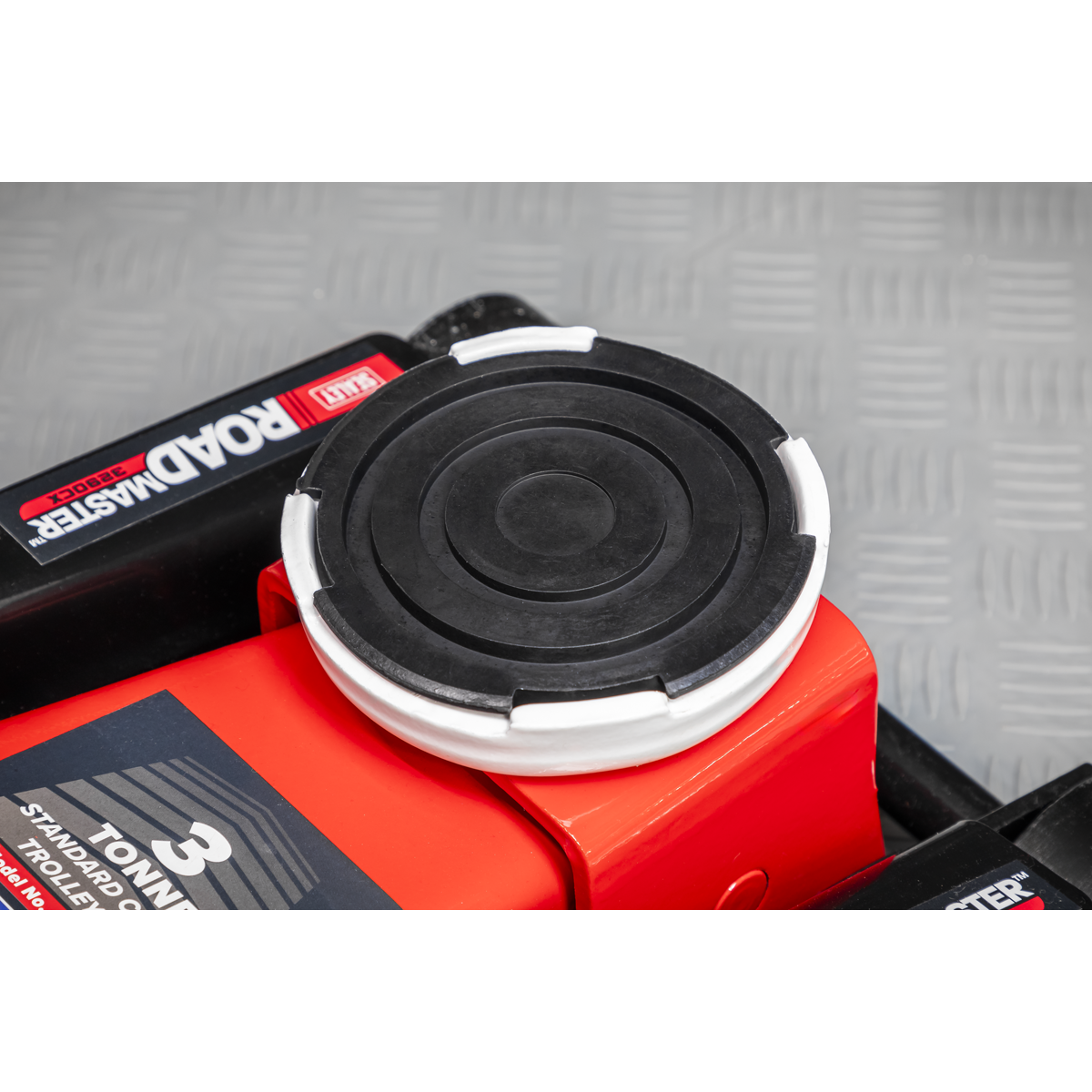 Sealey Safety Rubber Jack Pad Type B Durable Rubber Prevents Vehicle Damage JP30