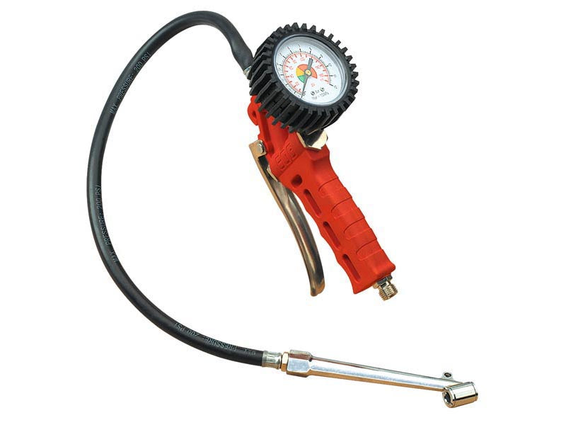 Sealey Tyre Inflator With Twin Push-On Connector 1/4" BSP 12 Bar 175 PSI SA9312