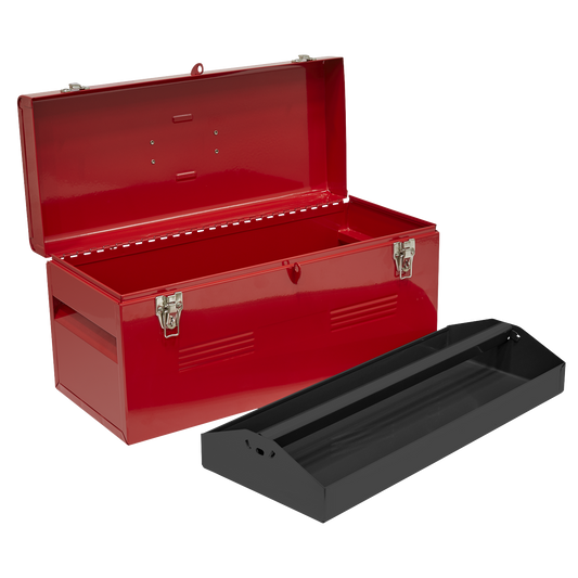 Sealey Tool Box Storage With Tote Tray 510mm Heavy Duty 510x220x240mm Size AP533