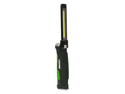 Sealey Rechargeable Slim Folding Inspection Lamp 6W COB LED 1W LED Li Ion LED186