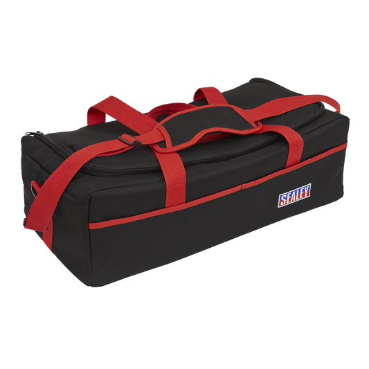 Sealey 600mm Trolley Jack Bag With Foam Padded Shoulder Strap Red/Black AP600JB