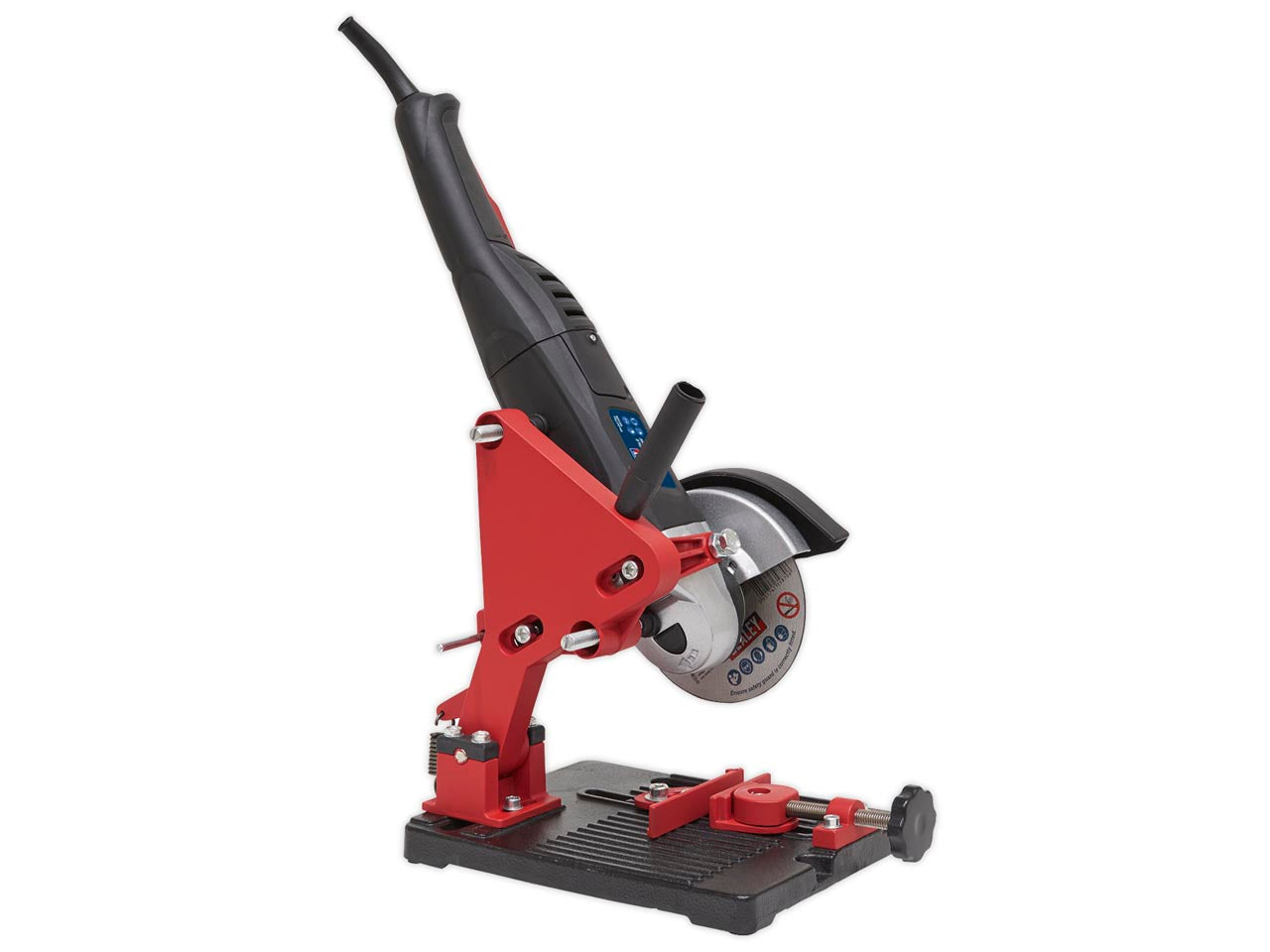 Sealey Angle Grinder Stand Cut-Off Holder With Solid Cast Iron Base SMS02