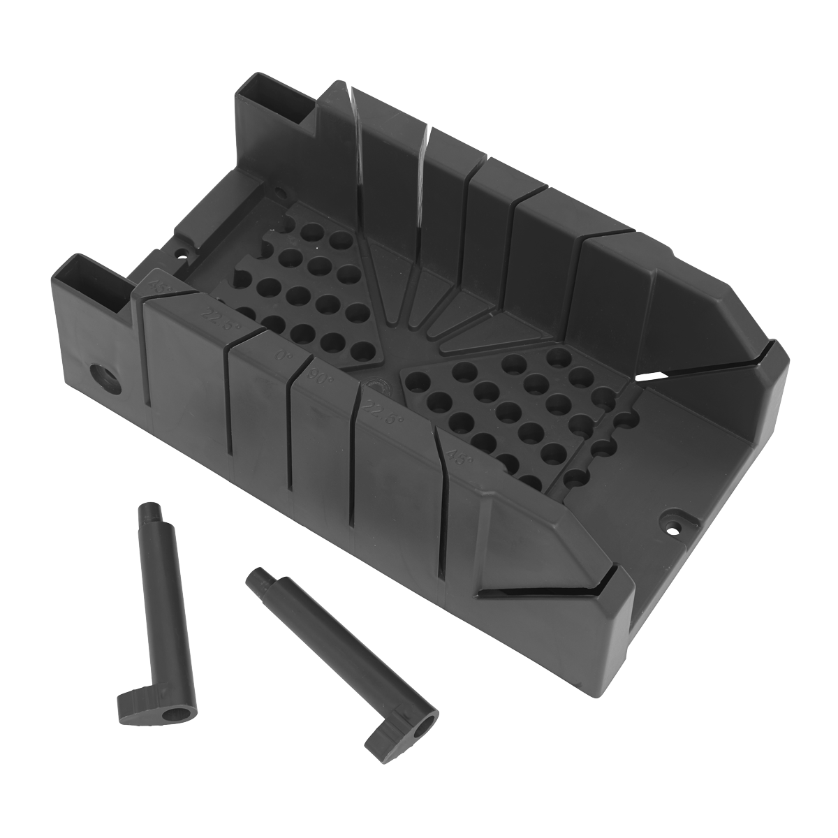 Sealey Mini Mitre Box 310 x 170 x 110mm General Purpose Durable Plastic MB02