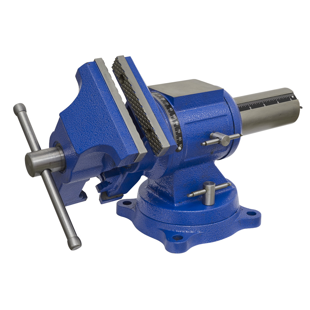 Sealey 150mm Cast Iron Multifunction Swivel Base Vice Bench Mounting MFV150