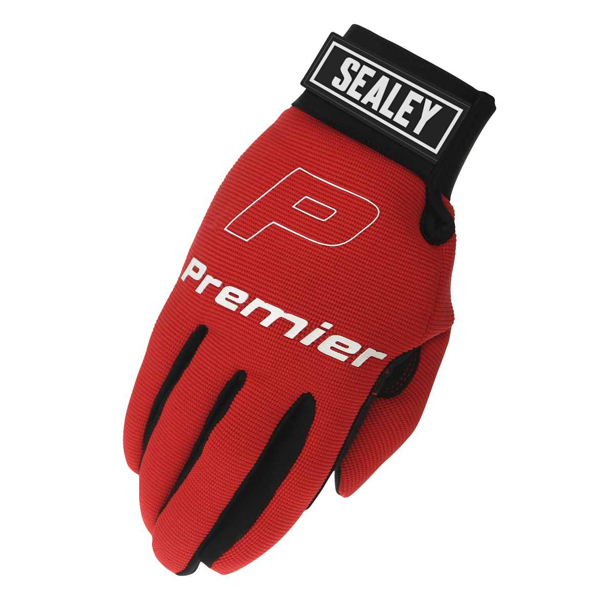 Sealey Mechanics Workshop Safety Work Gloves Padded Palm - Large MG796L