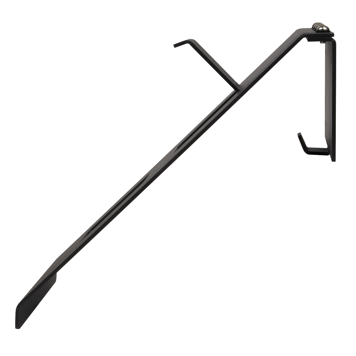 Sealey Motorcycle Helmet & Jacket Hook Wall/Door Mountable Black MS0812