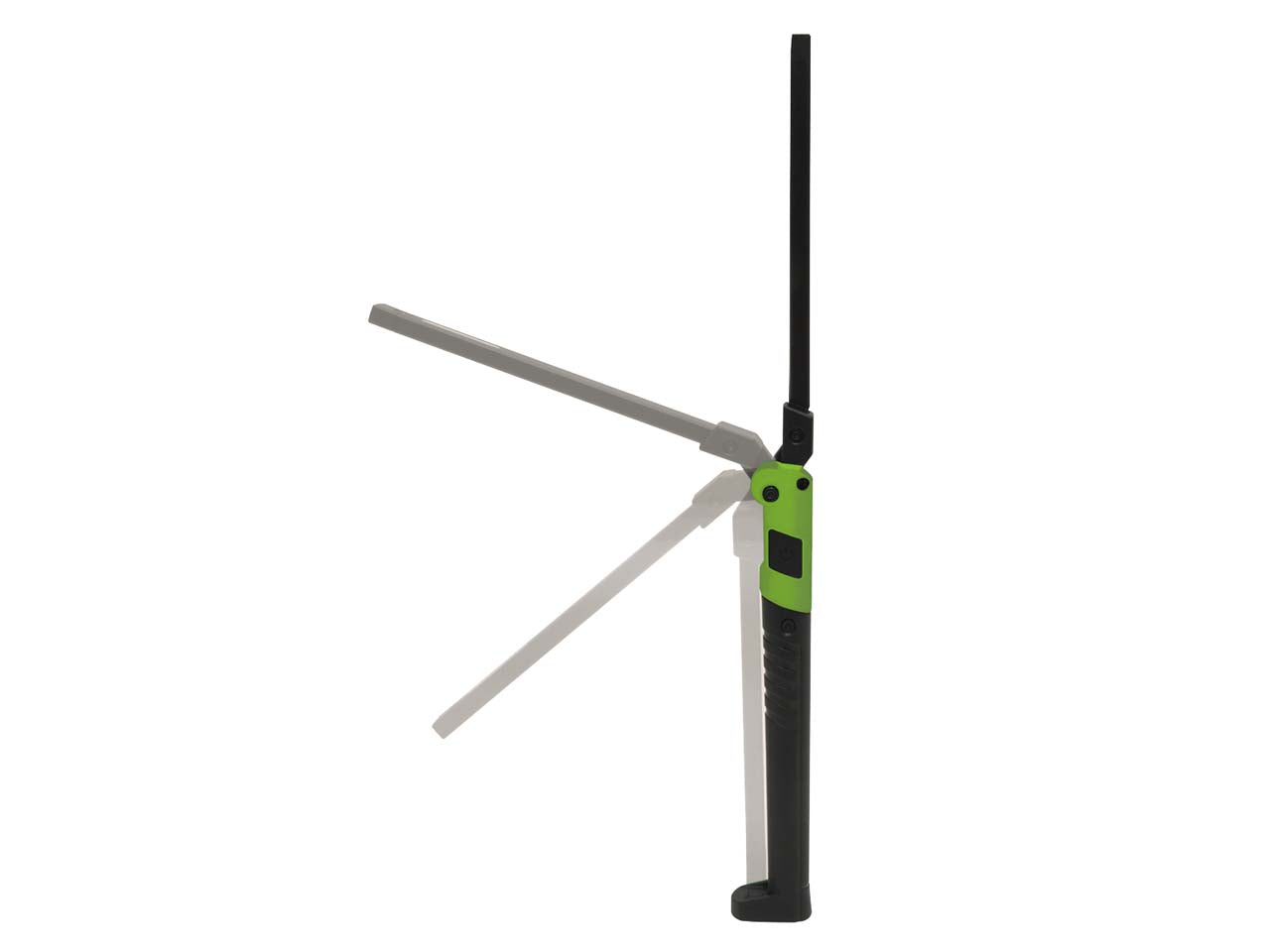 Sealey Rechargeable Slim Folding Pocket Light 2 COB + 1 SMD LED - Green LED01G