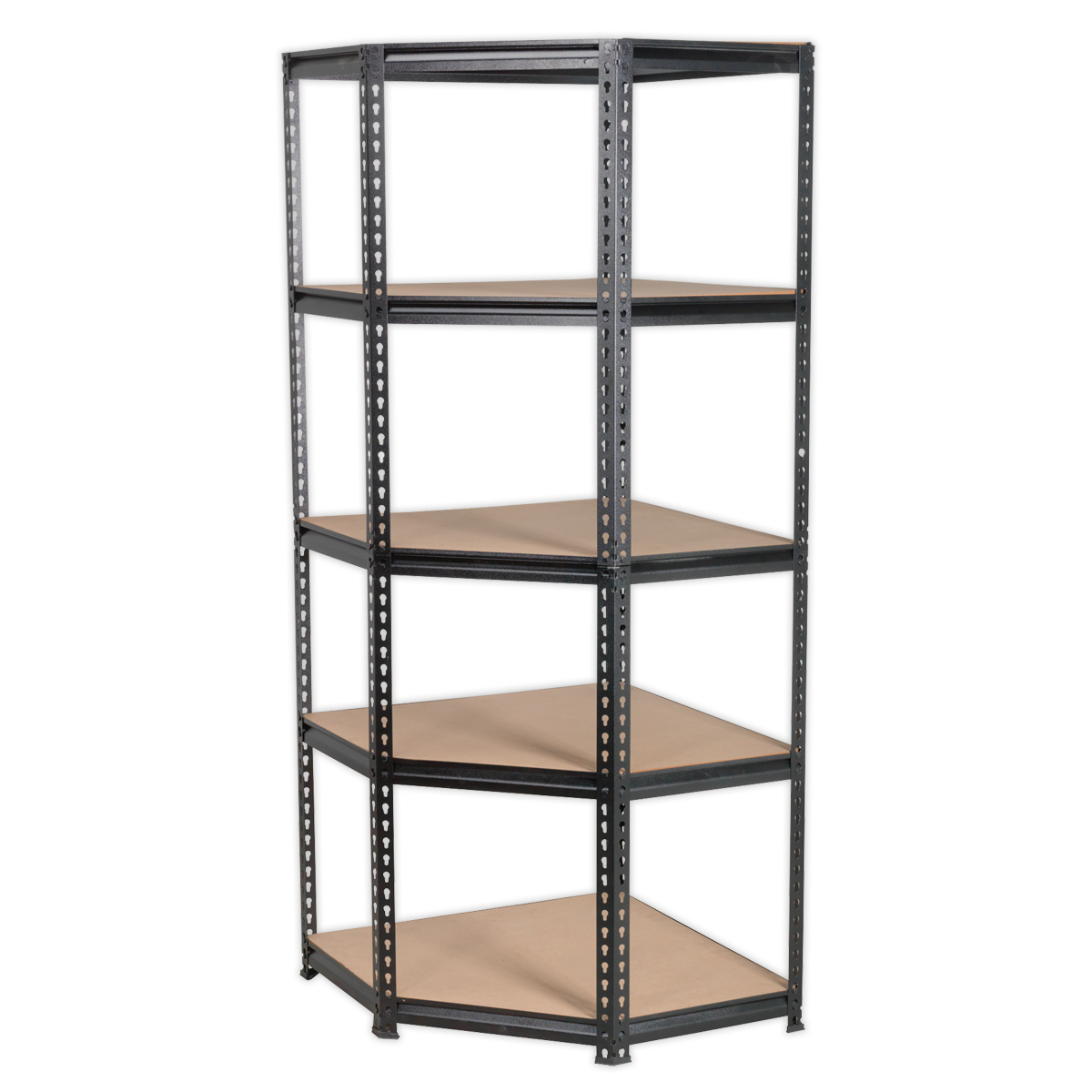 Sealey Corner Racking Unit 5 Level 150kg Capacity Per Level Steel Frame AP7150C