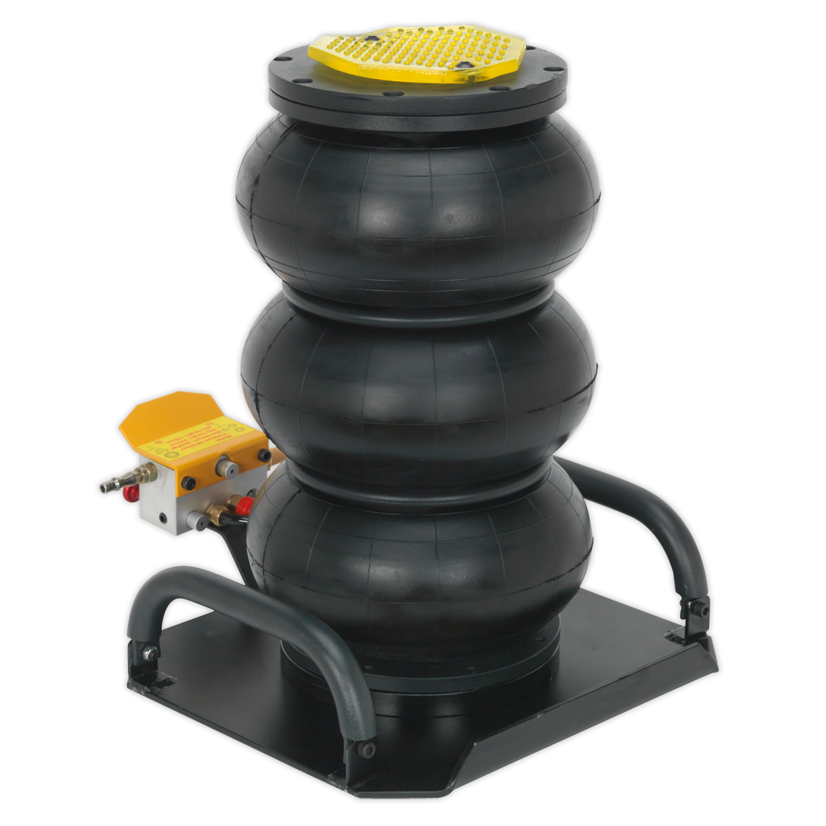 Sealey 3 Tonne Premier Air Operated Fast Jack D-Shaped Handles 3-Stage PAFJ3S