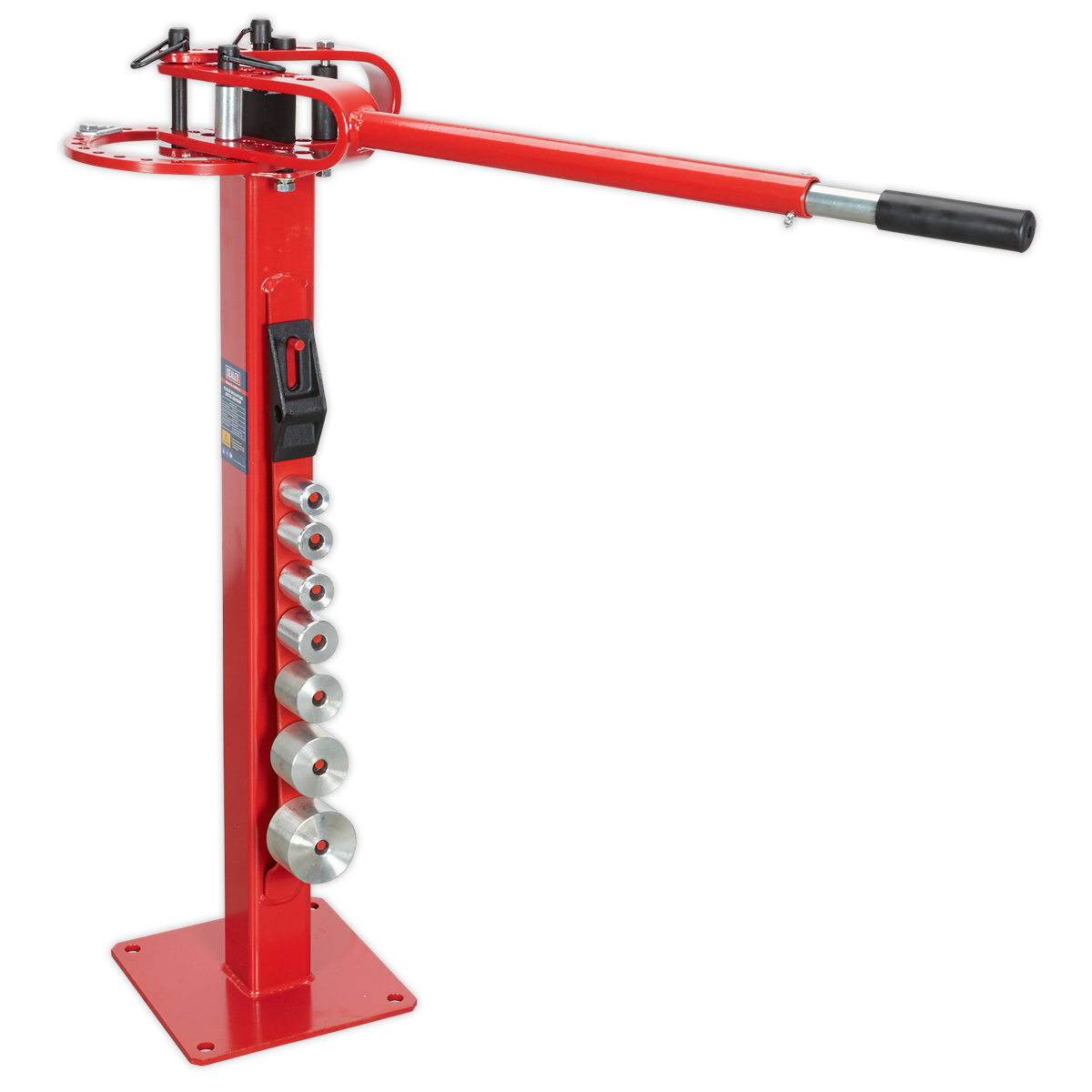 Sealey Metal Bender Floor Mounting 7 Dies 25mm-76mm Diameter Automotive PBF04
