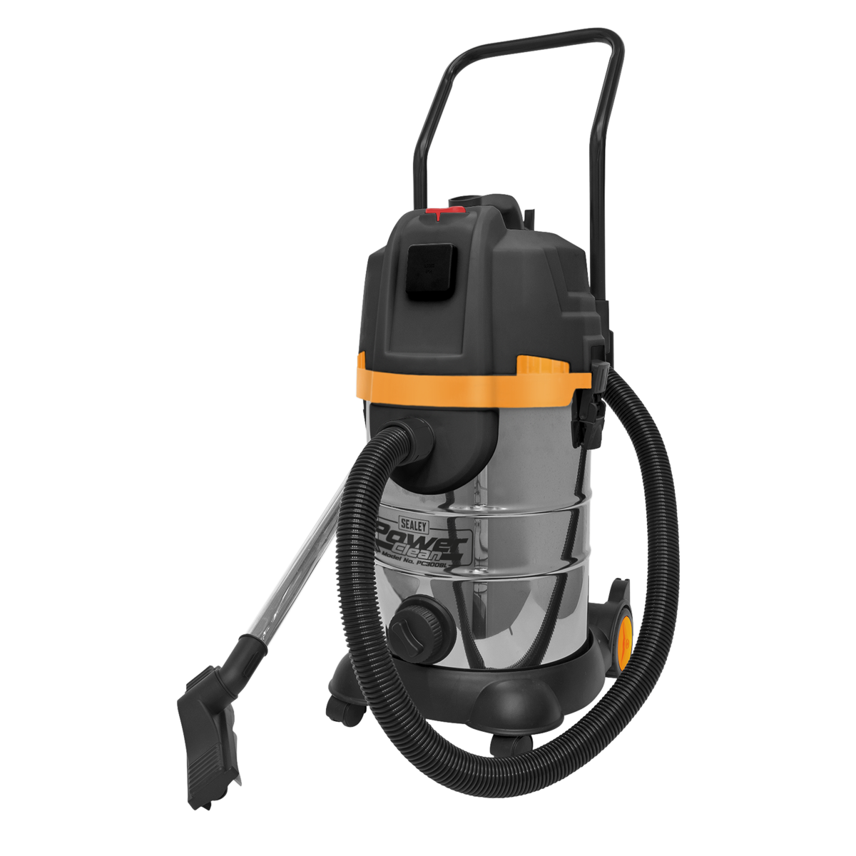 Sealey Vacuum Cleaner Cyclone Wet/Dry 30 Litres Double Stage 1200W/230V PC300BL