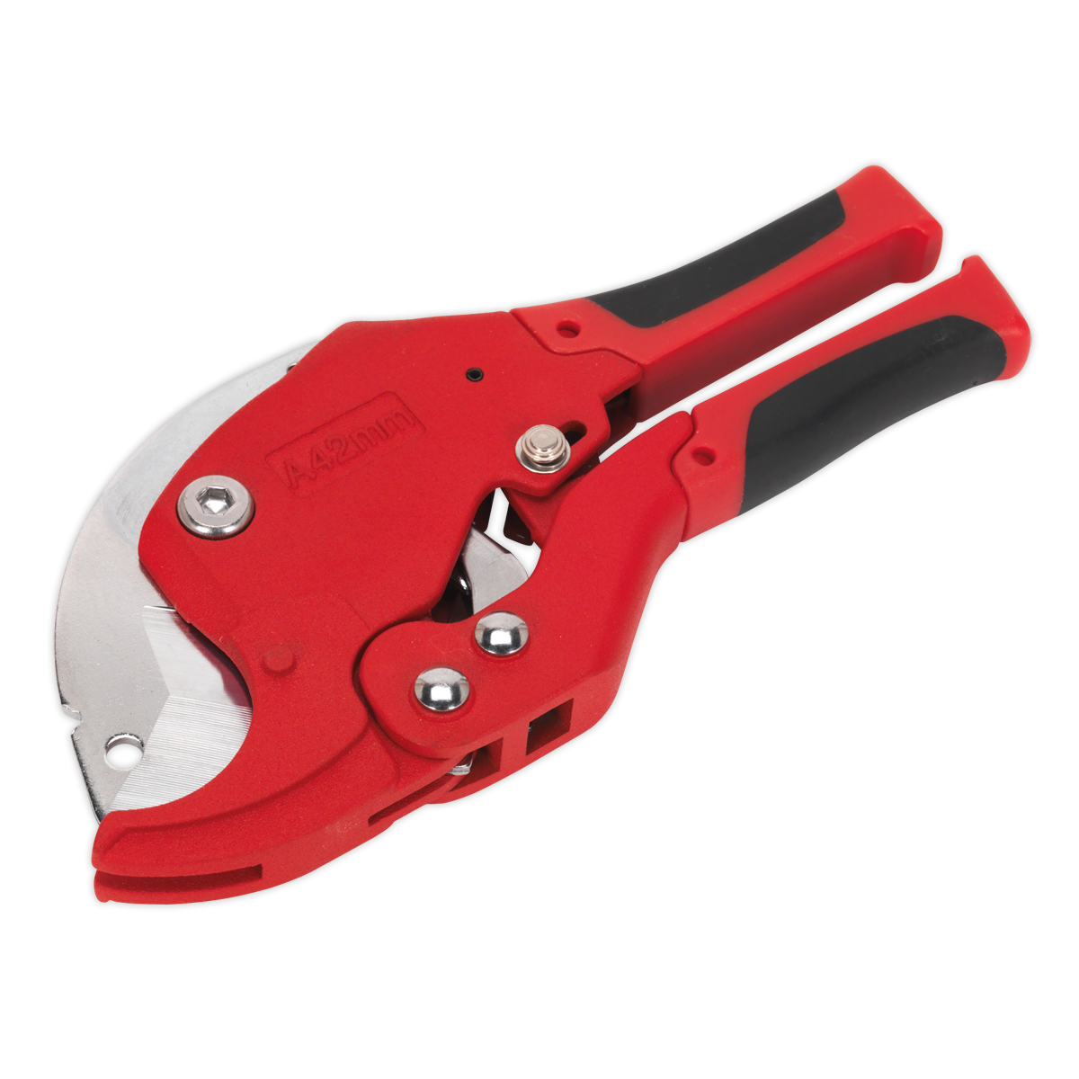 Sealey Plastic Pipe Cutter With Powder Coated Aluminium Body 6-42mm PC41