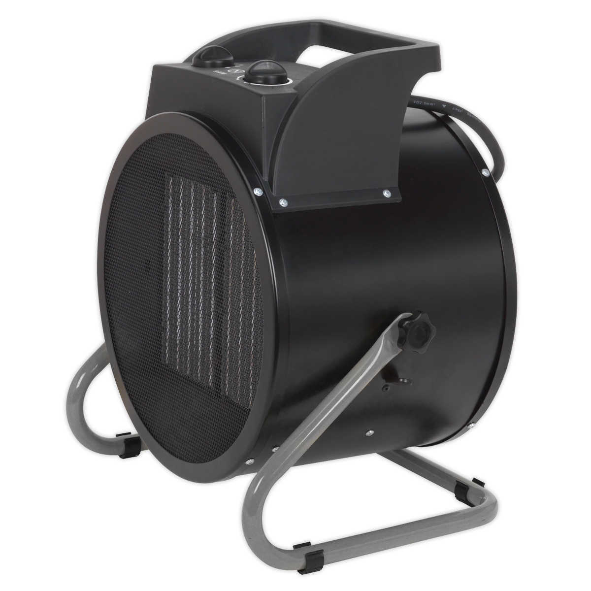 Sealey Industrial PTC Fan Heater With 3-Phase Power Cable 9000W/415V PEH9001