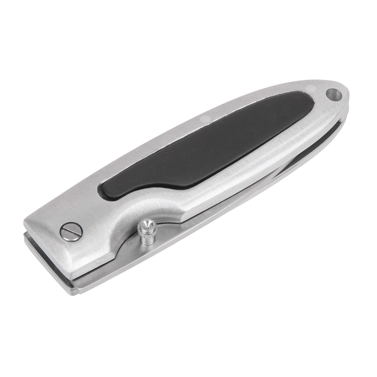 Sealey Pocket Knife Locking Stainless Steel Blade Aluminium Alloy Handle PK1