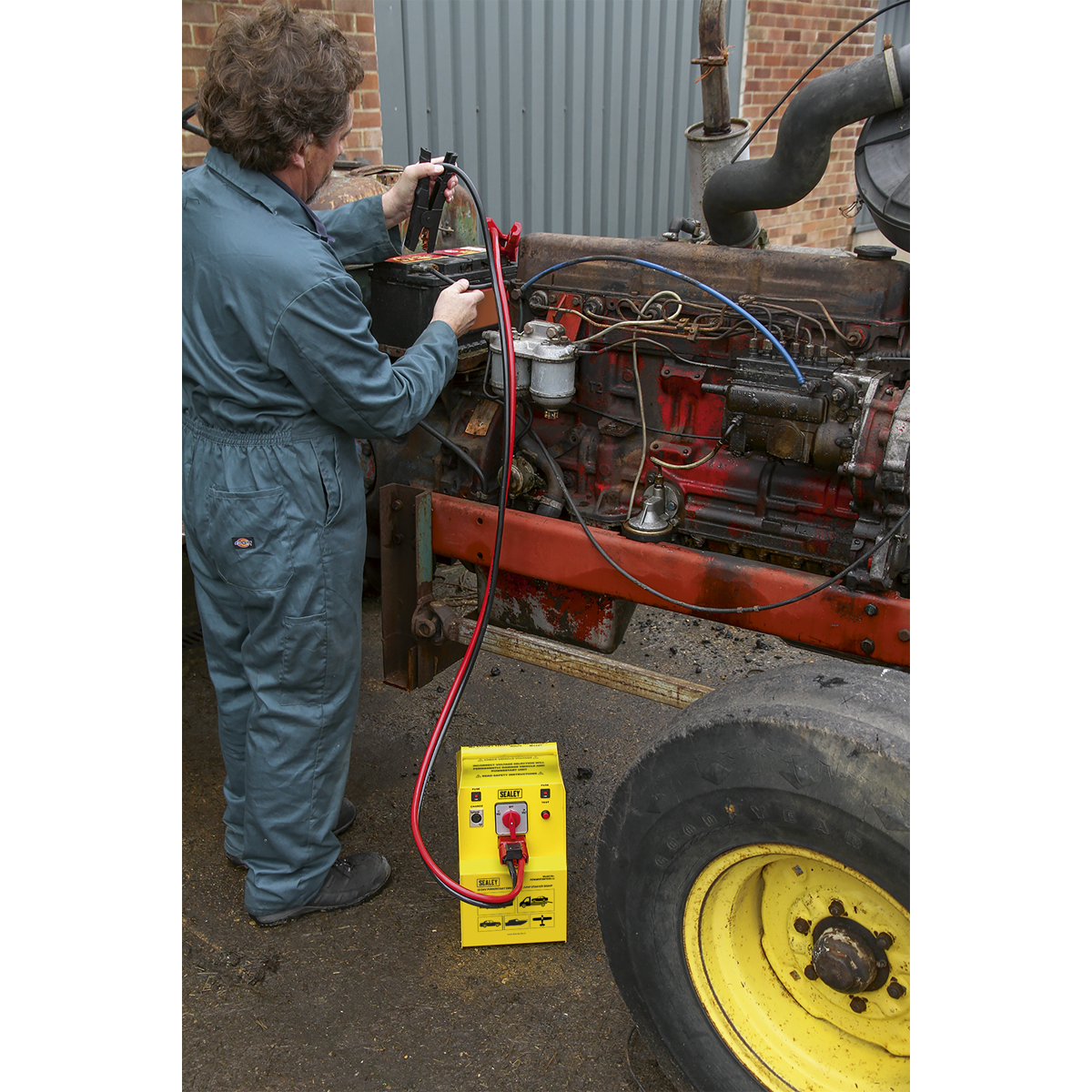 Sealey PowerStart Emergency Power Pack 500HP Start 12V 24V POWERSTART500