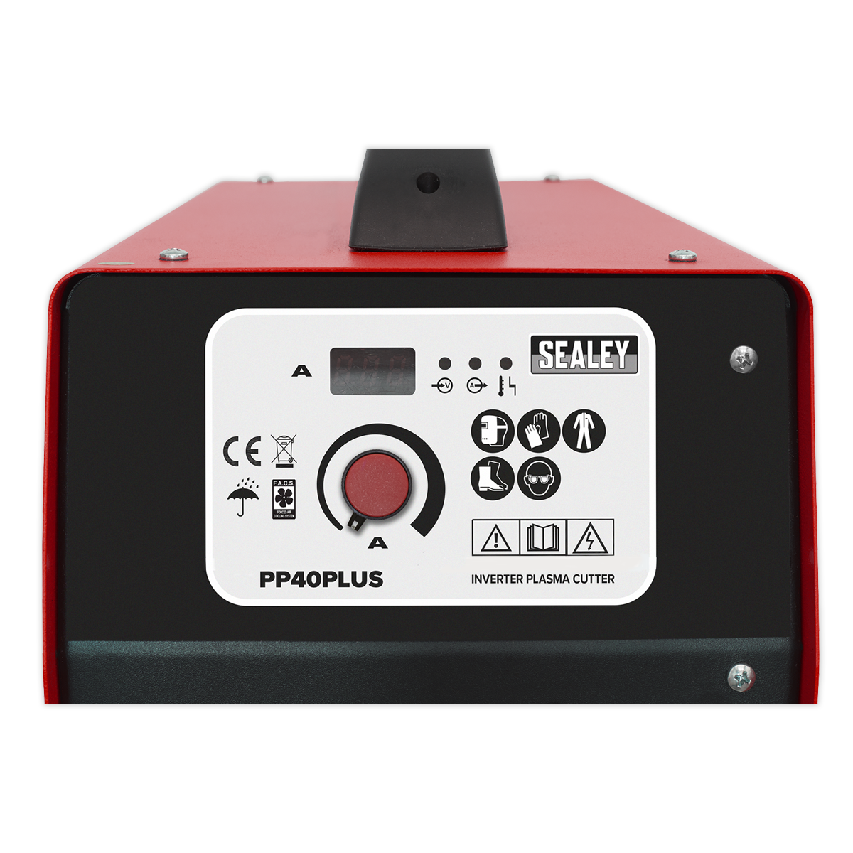 Sealey 40A Plasma Torch Inverter With Compressor & LED Display 230V PP40PLUS