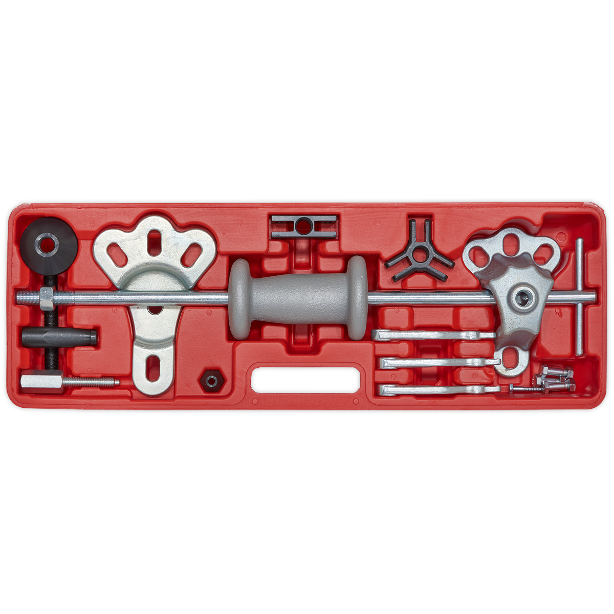 Sealey Slide Hammer/Puller Set Supplied in storage case 10 Pieces PS983