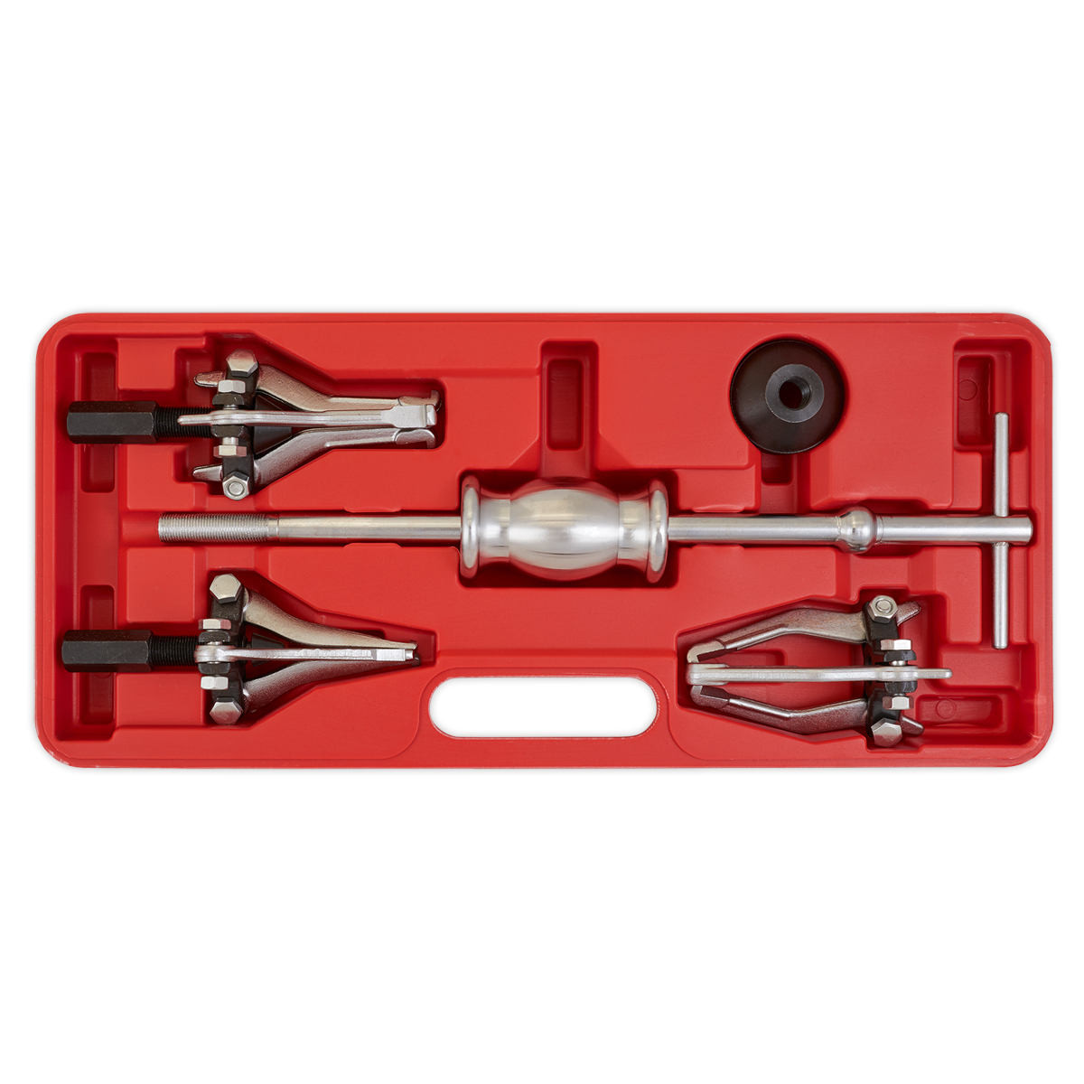 Sealey Slide Hammer Gear/Bearing Puller Set Chrome Vanadium Steel 5pc PS992
