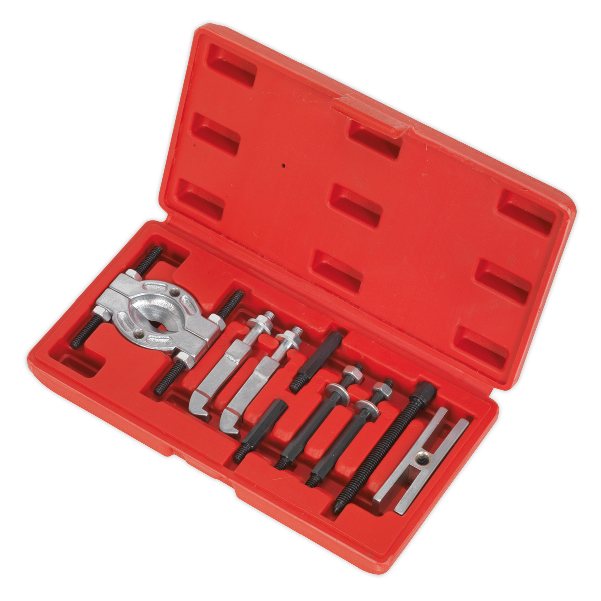 Sealey Mini Bearing Separator Set Spring Loaded & Drop-Forged Legs 9 Pcs PS996