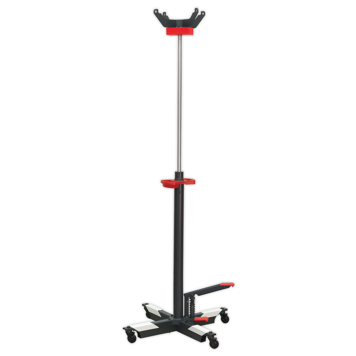 Sealey Premier Transmission Jack 0.3 Tonne Vertical With Nylon Wheels PTJ30