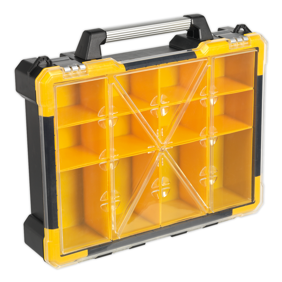Sealey Parts Tools Storage Case Box With 12 Removable Compartments APAS12R