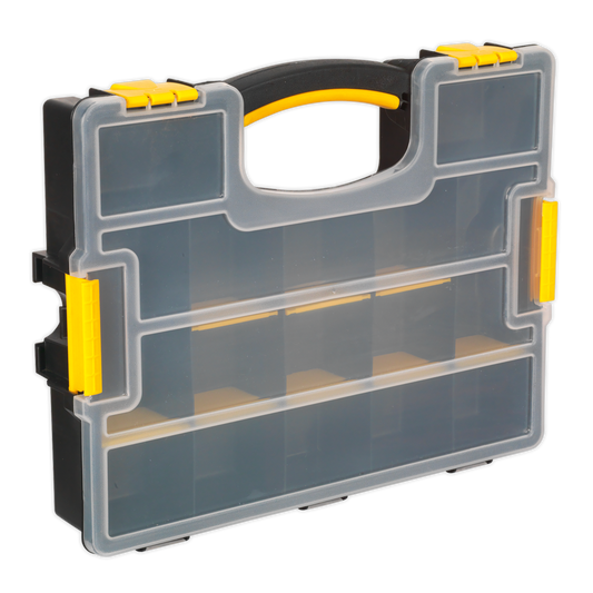 Sealey Parts Tools Storage Case With Removable Compartments Stackable APAS15A