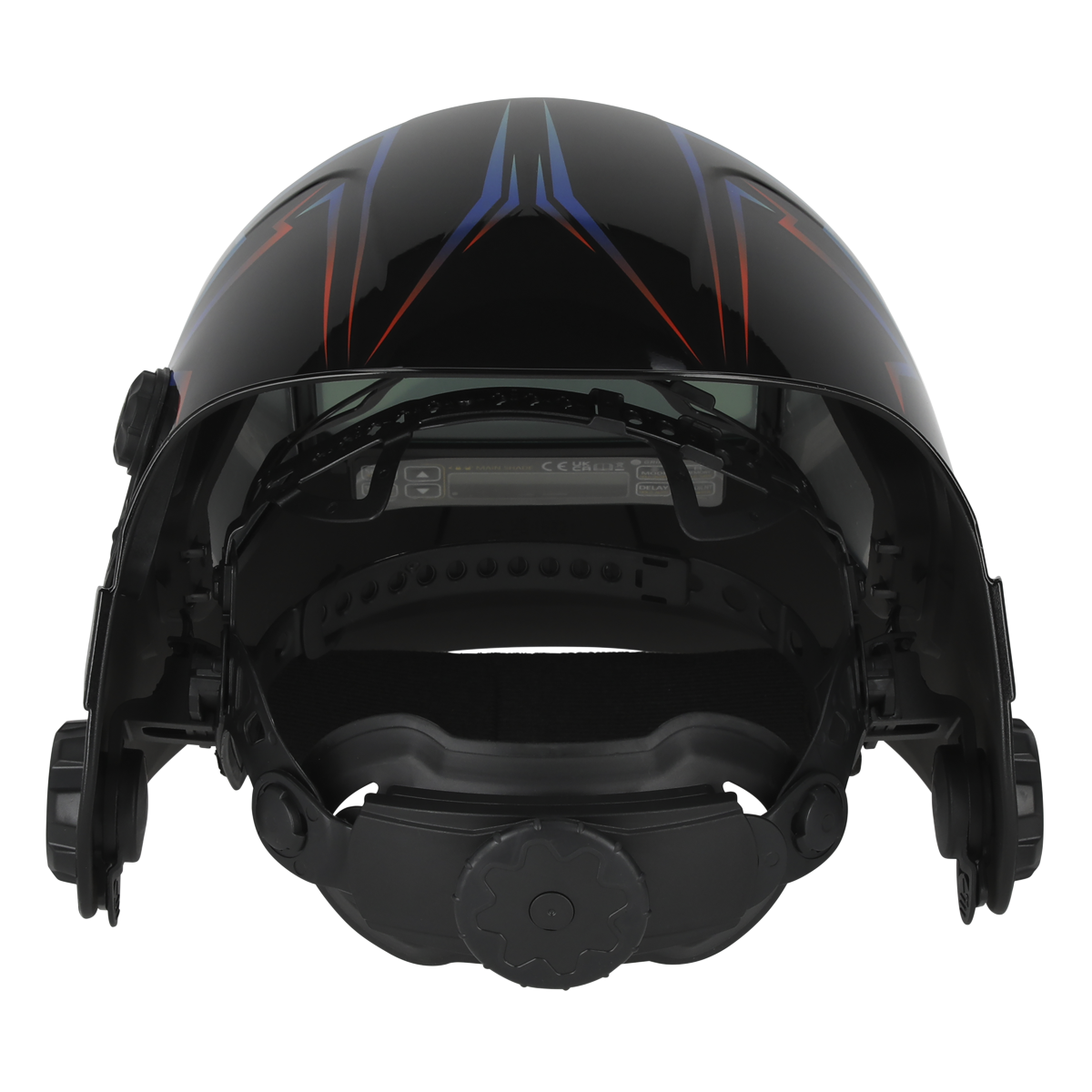 Sealey Panoramic Welding Helmet Auto Darkening Shade 9-13 Fully Digital PWH602