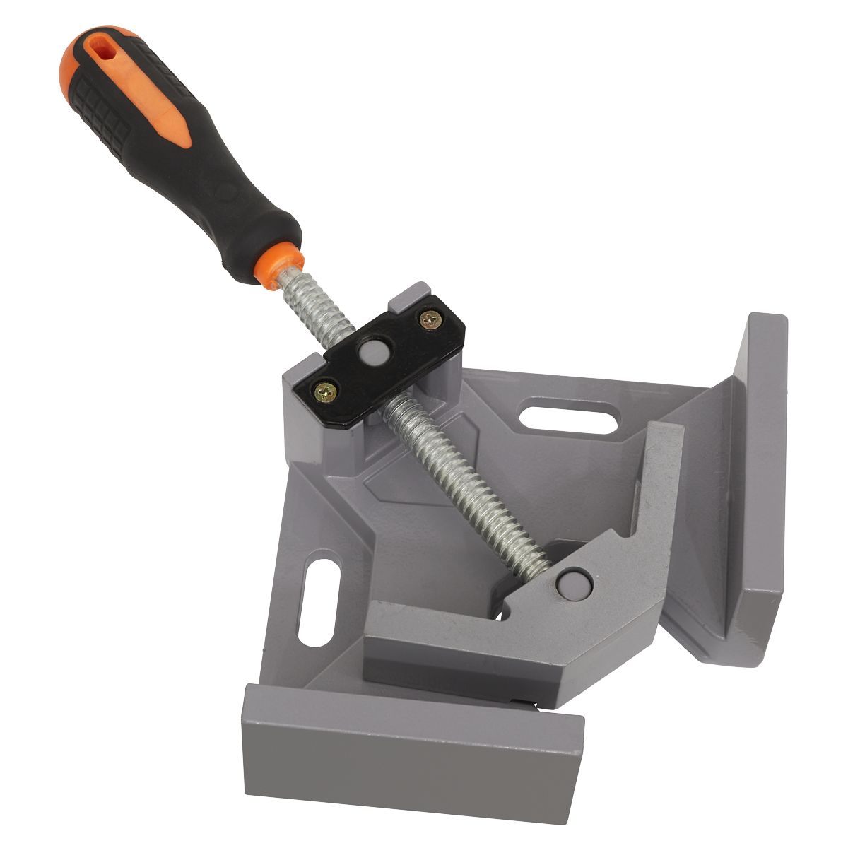 Sealey Swing Jaw Corner Clamp 95mm Width 68mm Opening Aluminium Casting RC70