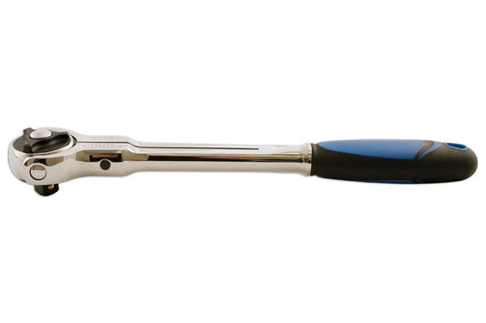 LASER 3520 Reversible Ratchet Cylindrical 3/8" Drive Chrome Vanadium 72 Teeth
