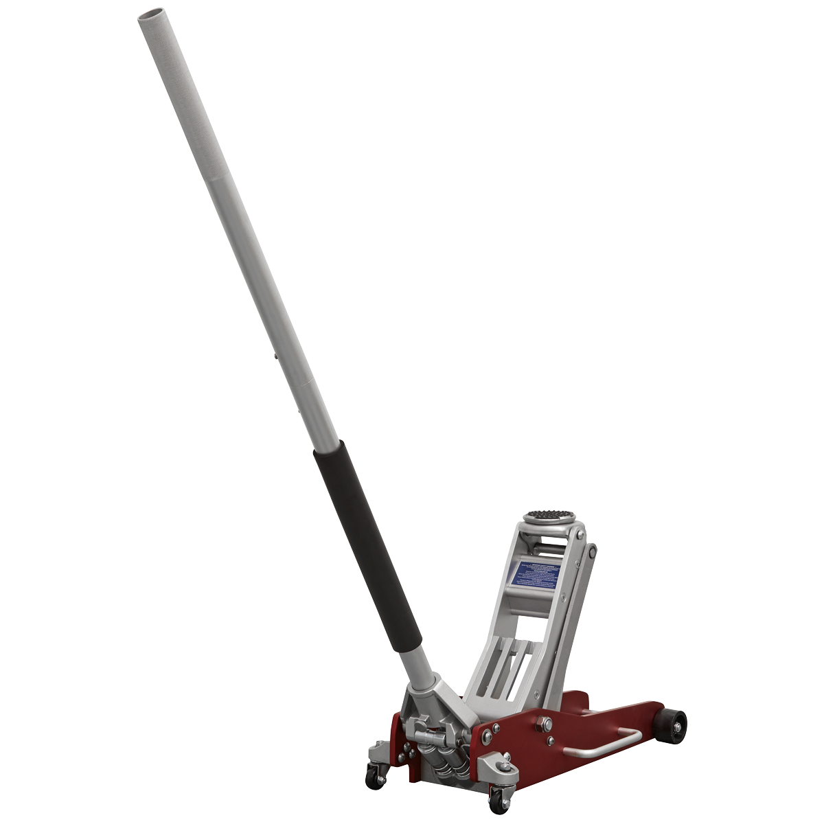 Sealey Low Profile Trolley Jack 2.5 Tonne Aluminium With Rocket Lift RJA2500