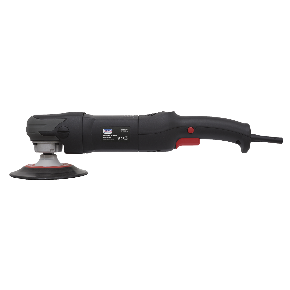 Sealey 230V 150mm 1050W Rotary Polisher 6-Stage Variable Speed Control RP1500