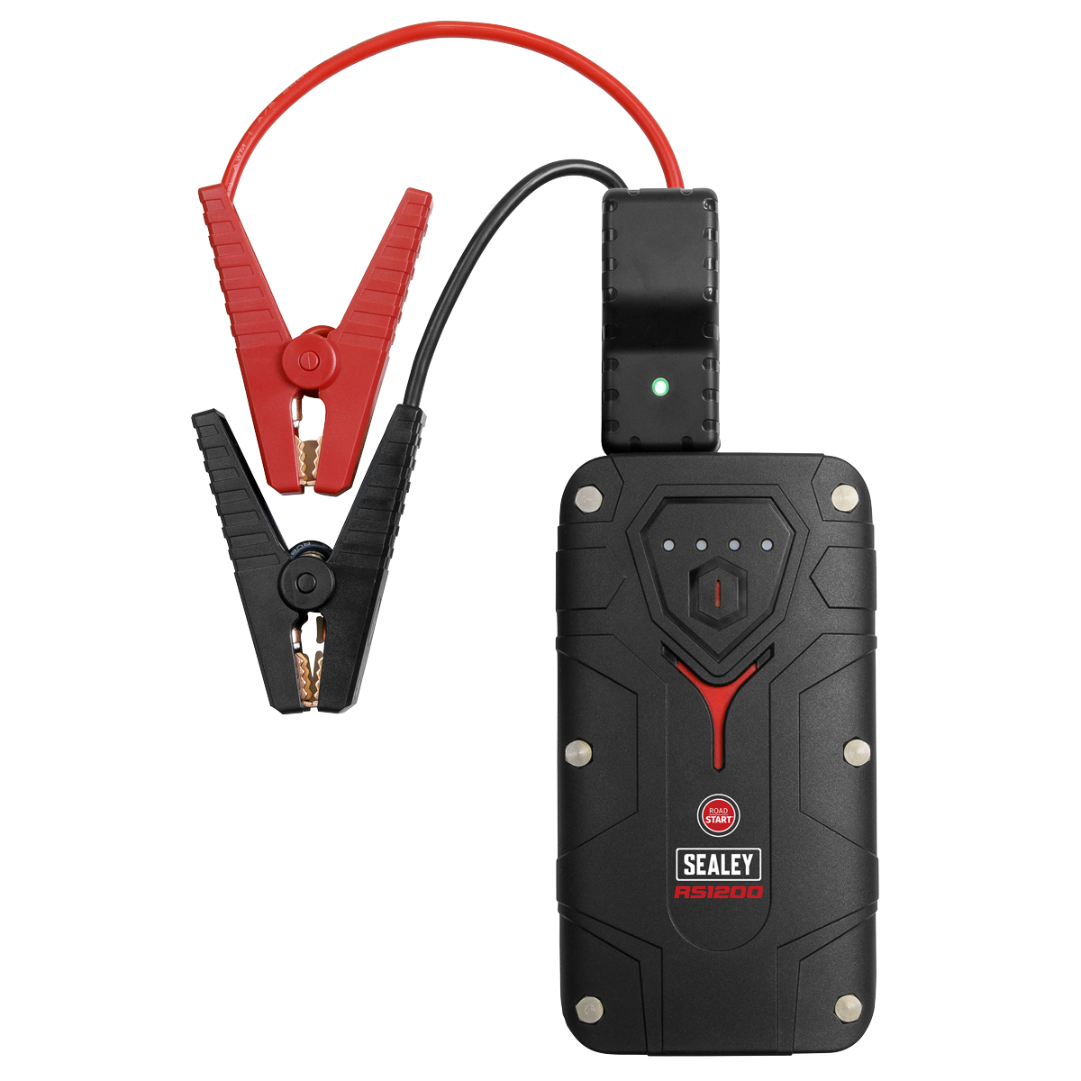 Sealey RoadStart 1200A 12V Lithium-Ion Jump Starter Power Pack Red/Black RS1200