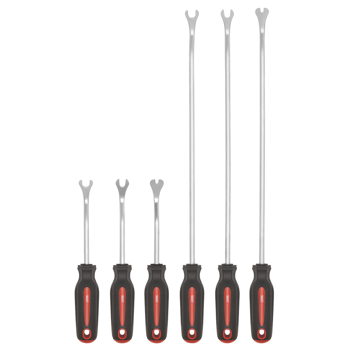 Sealey Trim Kit Tool Set Contoured & Textured Comfort Grip Handles 6 Pieces RT06
