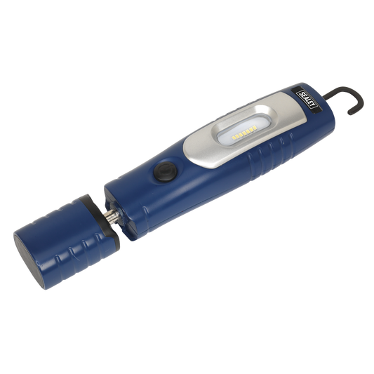 Sealey Rechargeable Inspection Lamp 360 Degree 7 SMD 3W SMD LED Blue LED3602B
