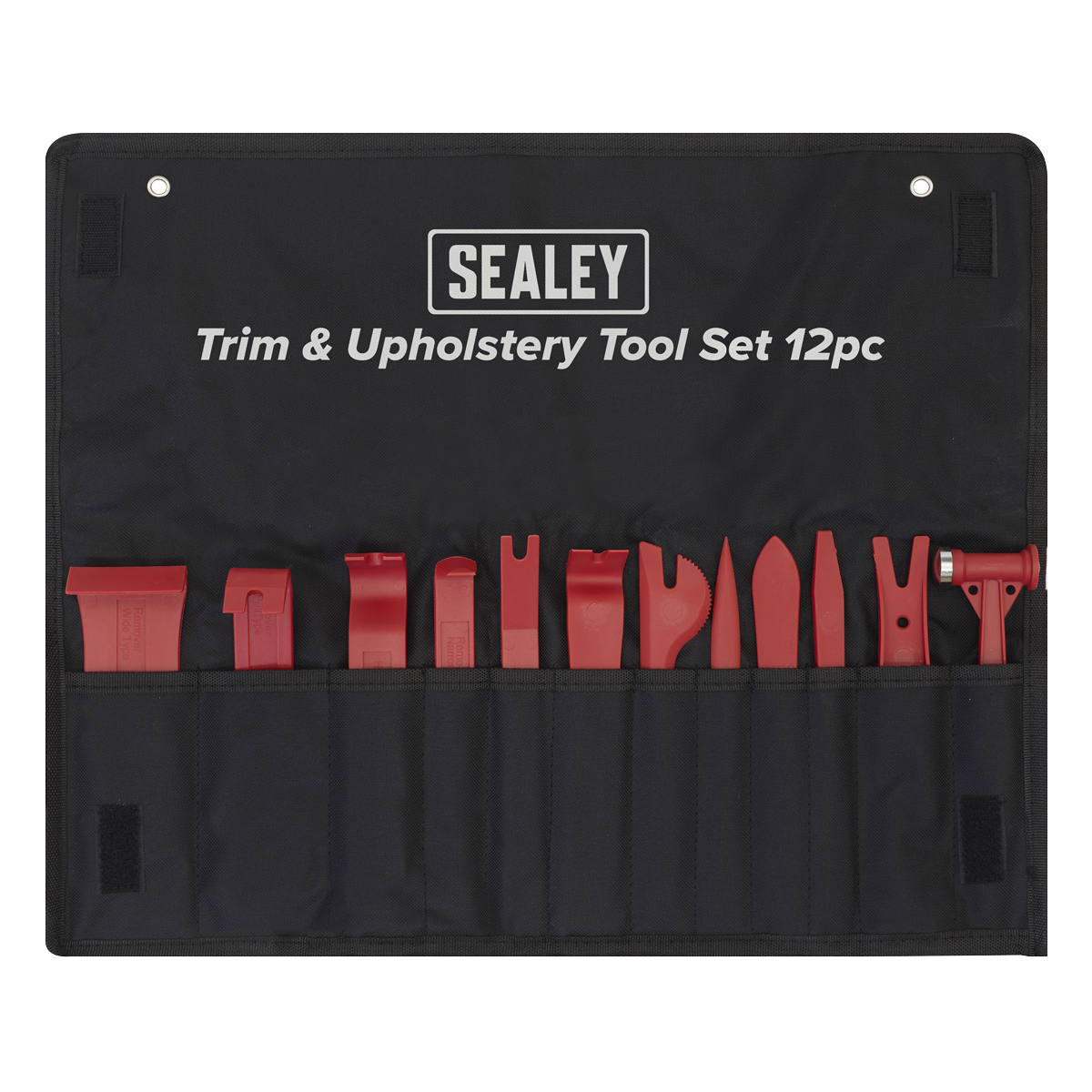Sealey Trim & Upholstery Removal Tool Set Resilient Nylon - 12 Pieces RT12KIT