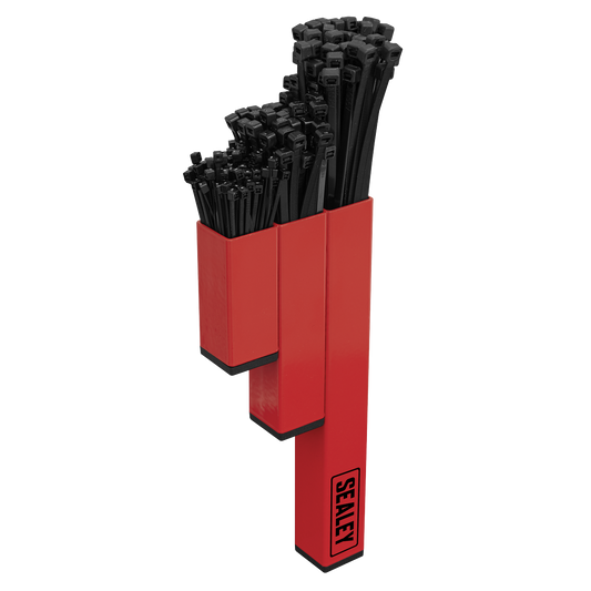 Sealey Magnetic Cable Tie Holder Industrial Powder Coated Finish - Red APCTH