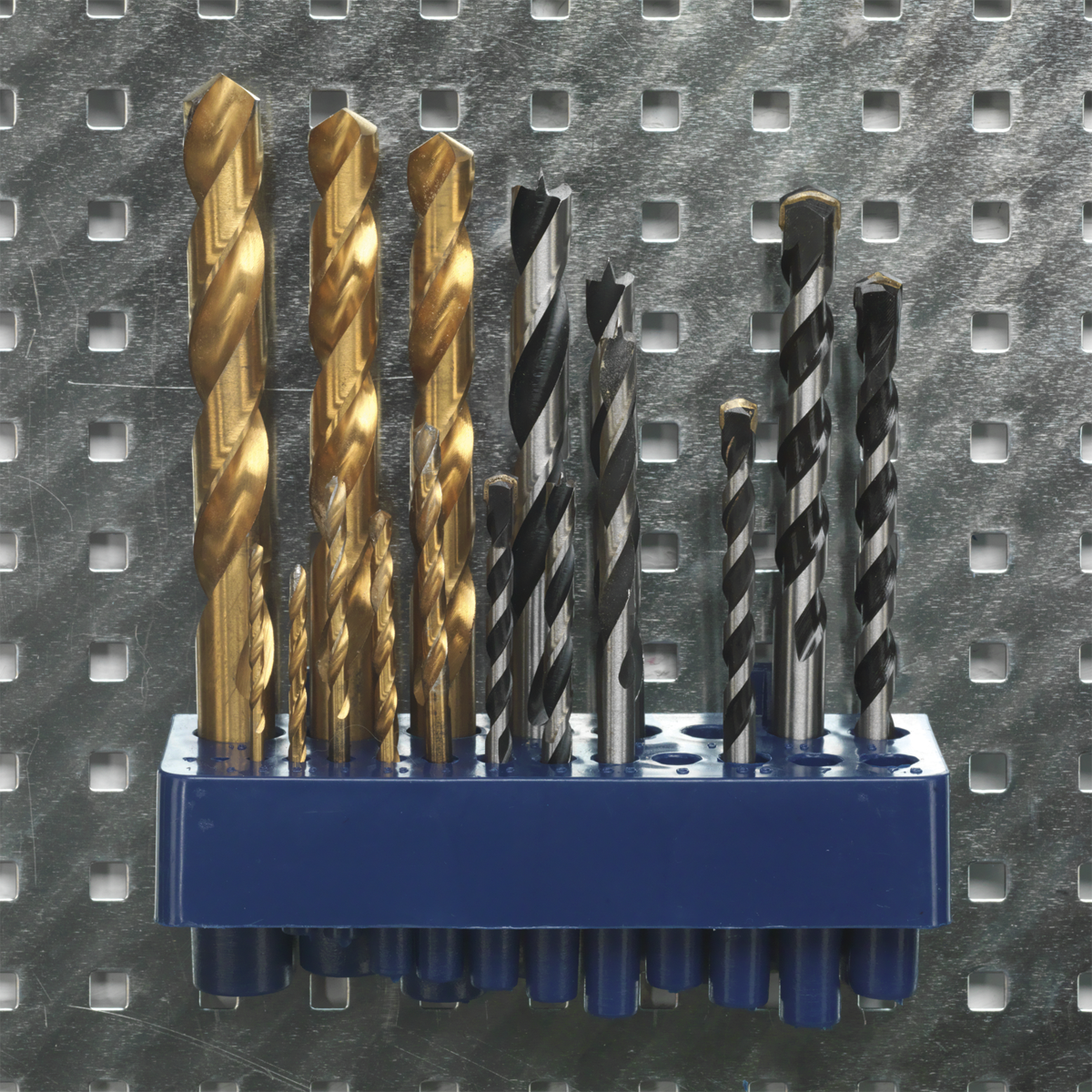 Sealey Wall Storage Pegboard Set With Four Composite Boxes 34 Pieces S01102