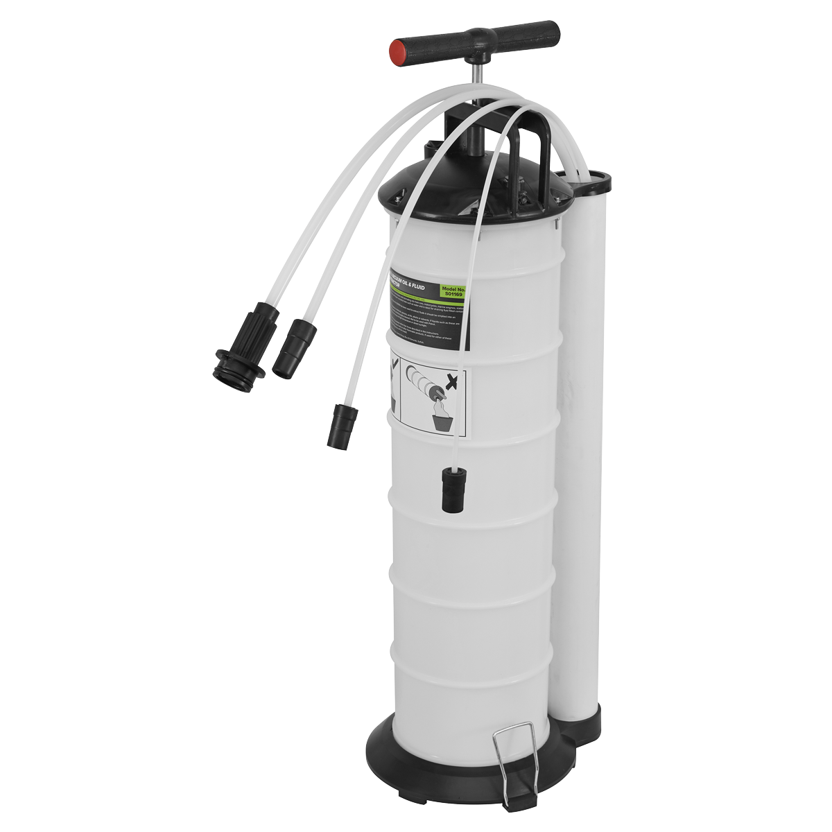 Sealey 6.5 Liters Vacuum Oil & Fluid Extractor/Extraction Tool Manual S01169