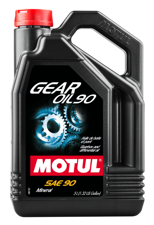 Motul GEAR OIL 90 5 Liter Mechanical Transmissions Lubricant Mineral Heavy Duty