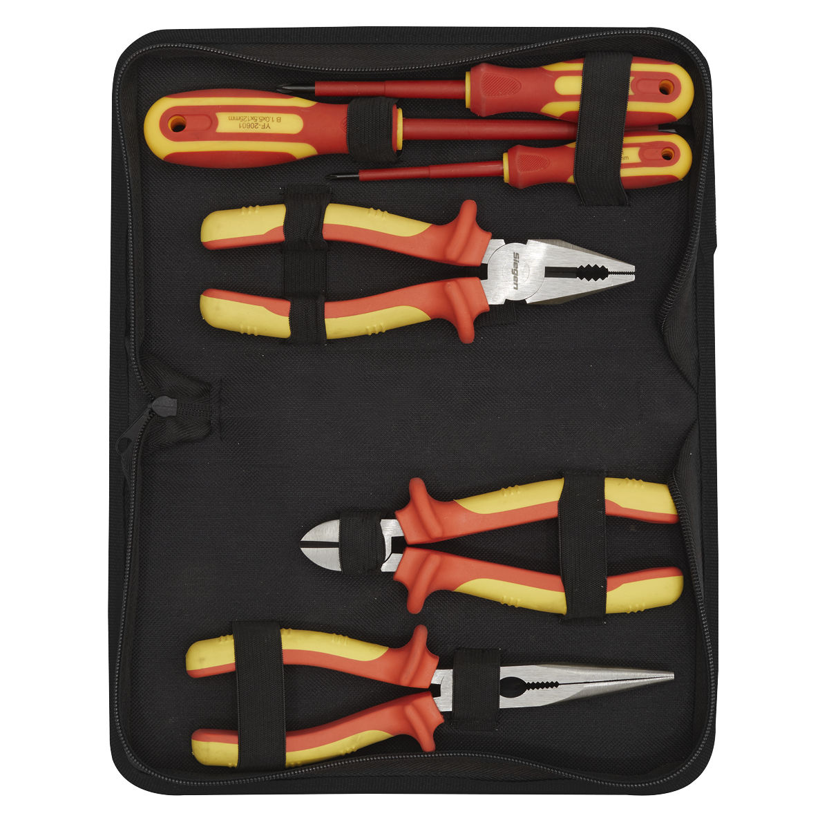 Sealey Electrical VDE Tool Set from Chrome Vanadium Steel 6 Pieces S01218