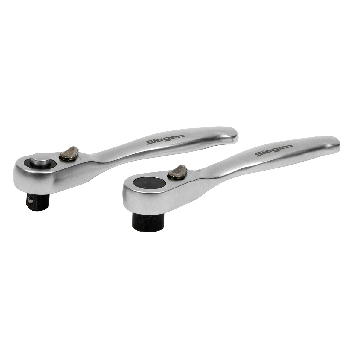Sealey Micro 72-Tooth Ratchet Wrench & Bit Driver Set 2 Pieces Silver S01250