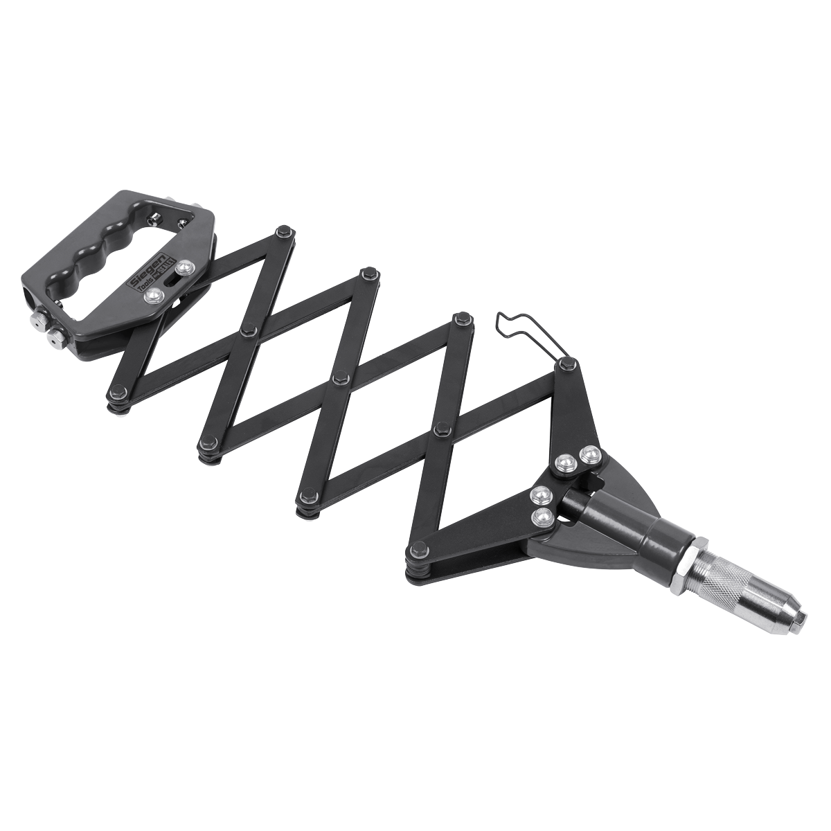 Sealey Riveter Lazy Tongs Die-Cast Head With Steel Jaw Case 820mm S0492